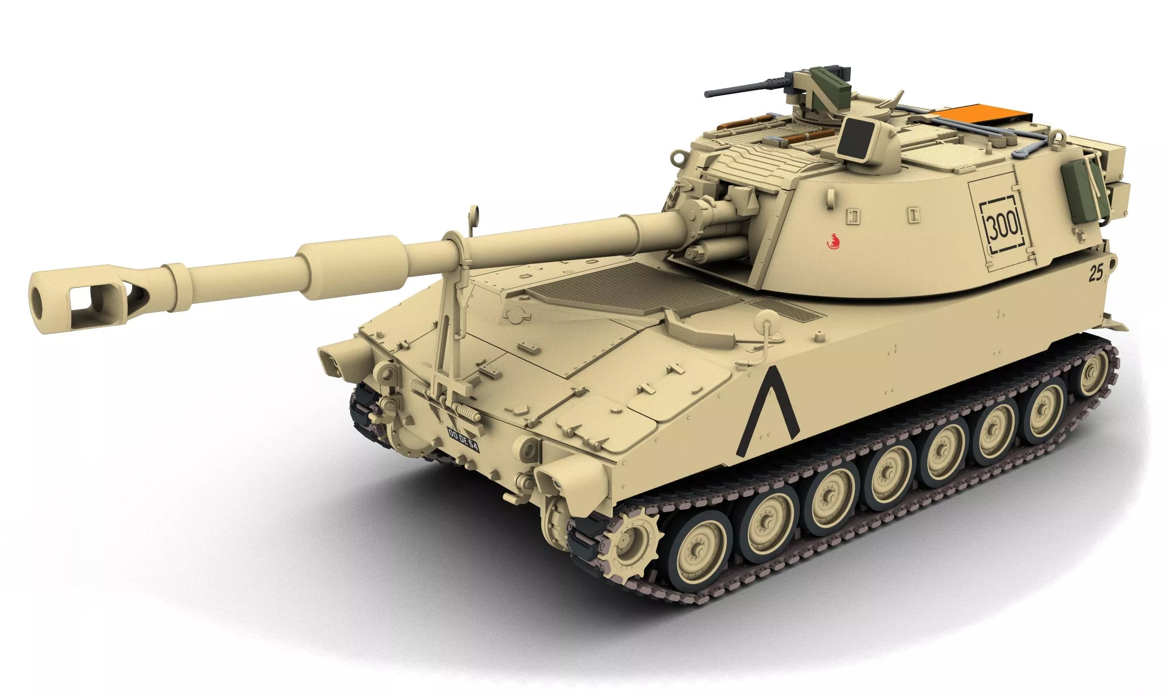 03361 US M109 A2 Tank Model Kit