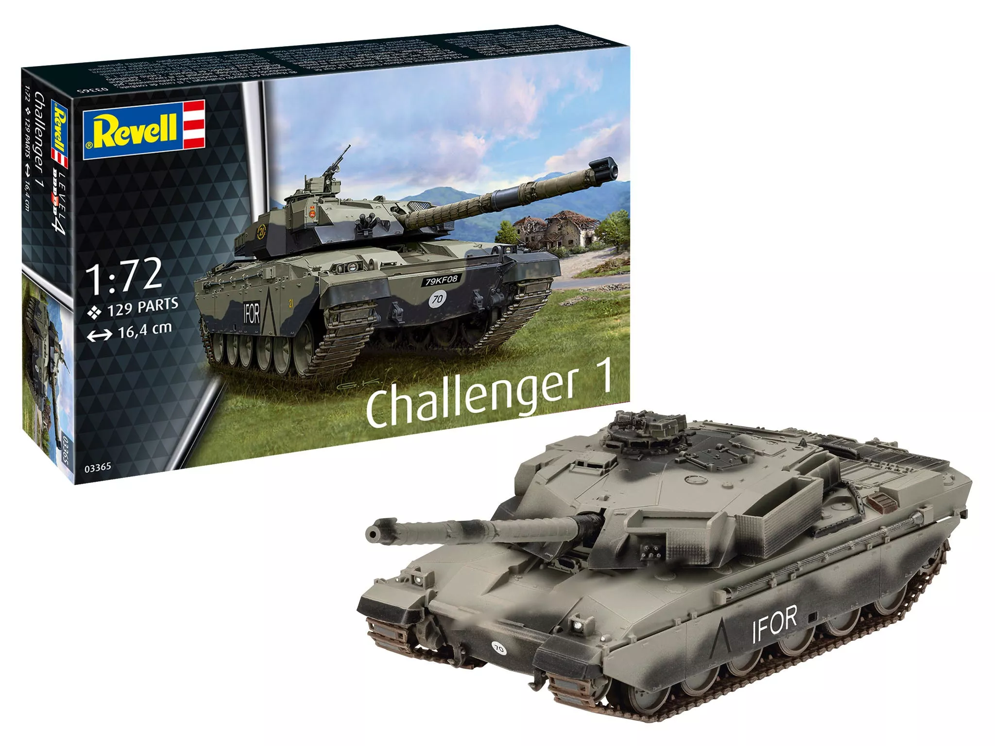 03365 Challenger 1 Tank Model Kit