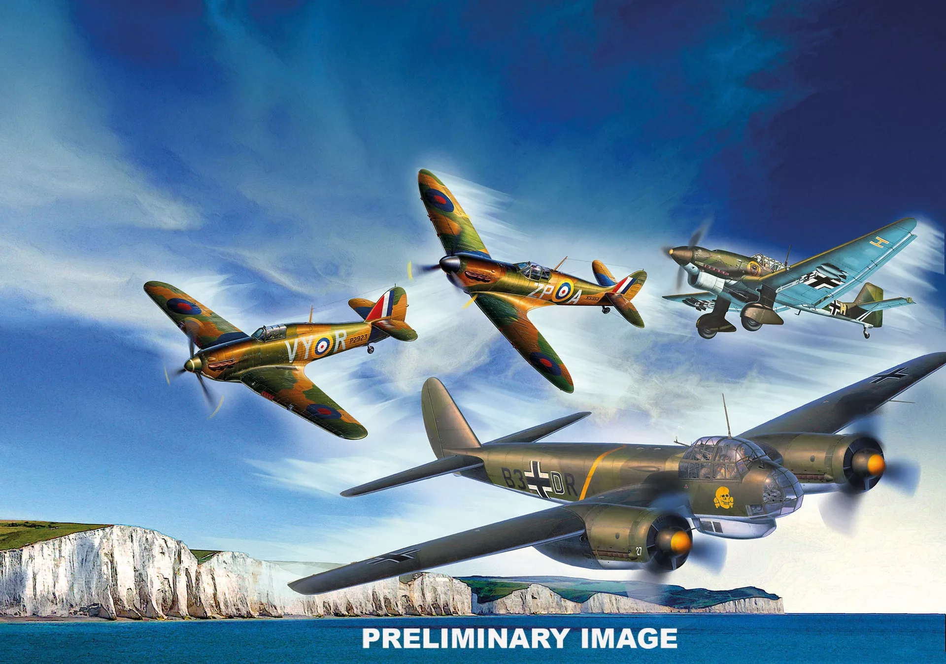 03766 Battle of Britain 85th Anniversary Set Model Kit
