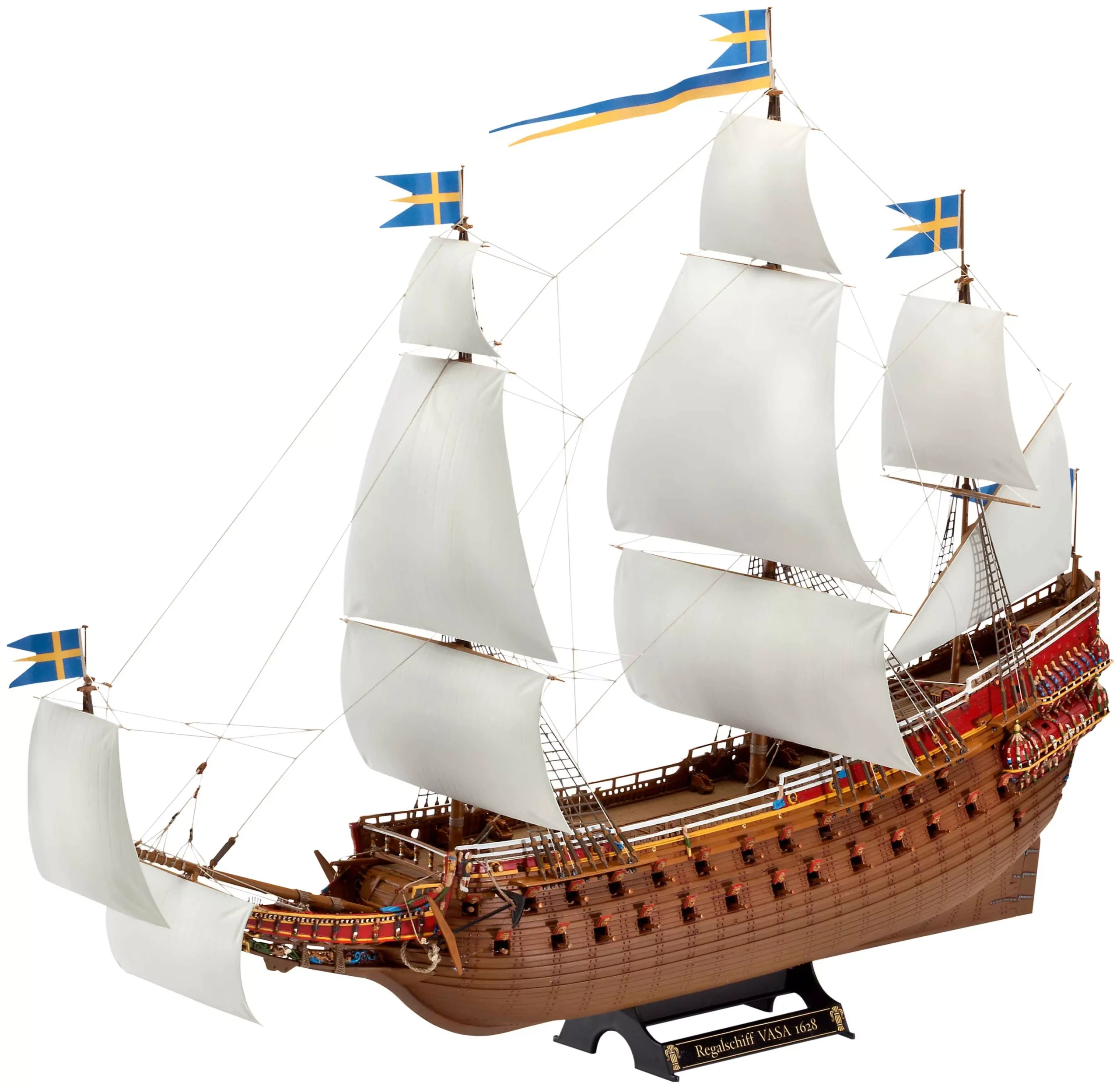 05414 Swedish Regal Warship “Vasa” Model Kit