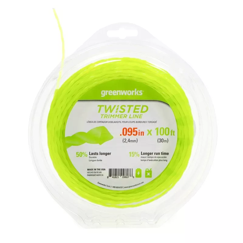 .095″ Ultra Twisted String Trimer Line (100-Feet)