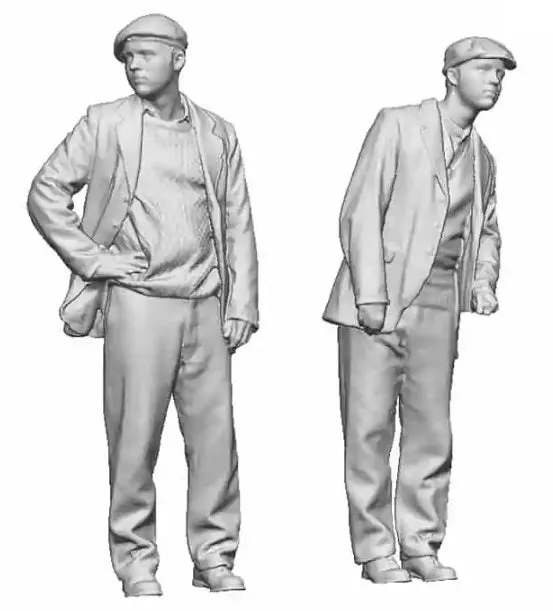 11218-076 OO Gauge Loco Specific Crew – Quarry Hunslet Crew Pack 2