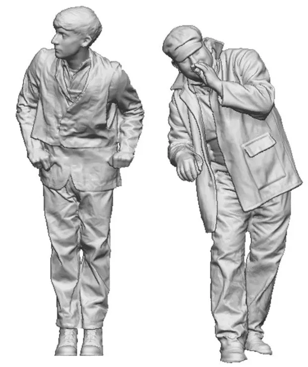 11224-076 OO Gauge Loco Specific Crew – 16in Hunslet Crew Pack
