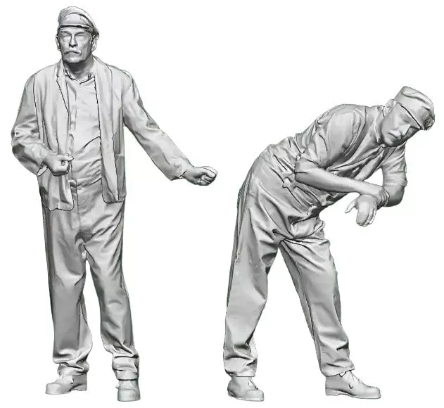 11231-076 OO Gauge Loco Specific Crew – GWR 9000 Class Dukedog Crew Pack