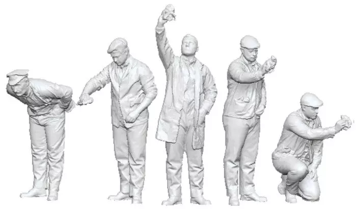 11321-148 N Gauge 1948-1968 British Railways – Shed Staff Bundle 2
