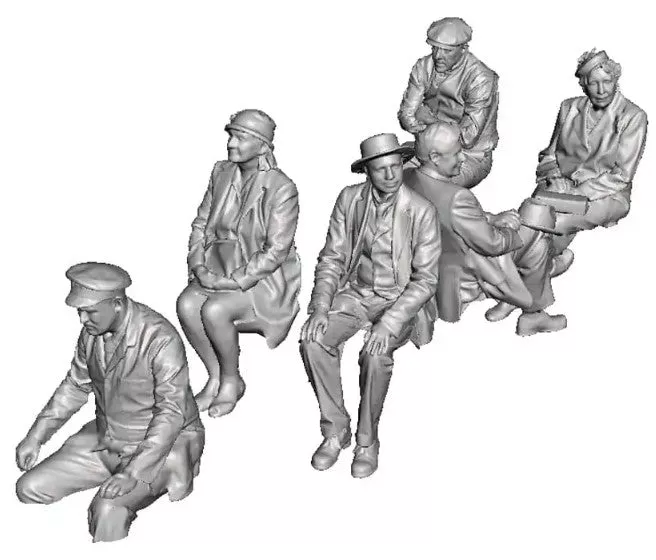 1691-076 OO Gauge 1948-1968 British Railways – GWR AEC Railcar Passenger Pack