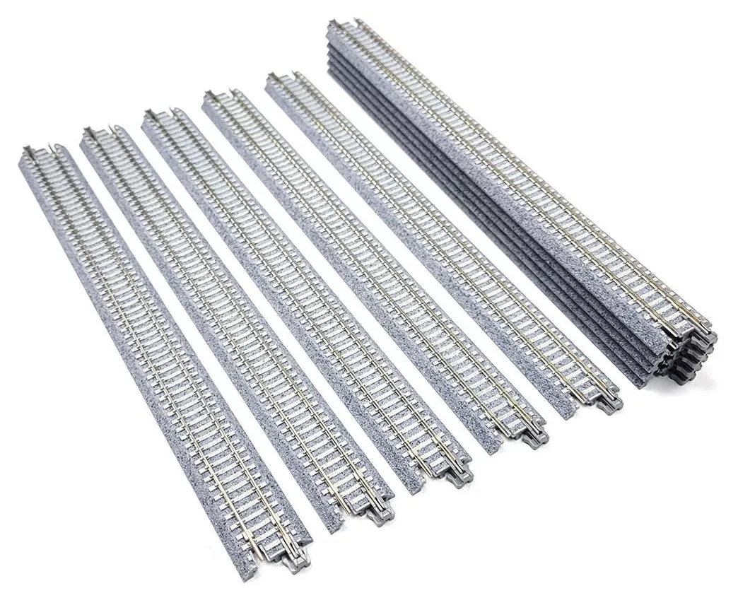 20-005-L Unitrack (S248PC) Slab Straight Track 248mm 10pcs