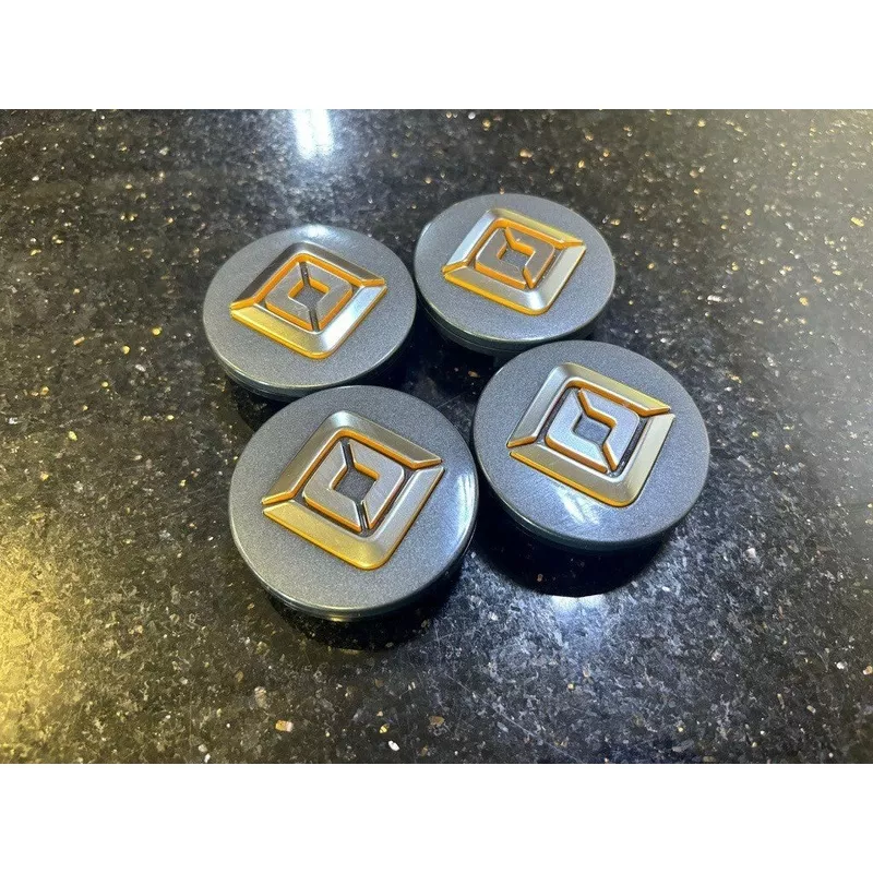 (4) Rivian R1T R1S OEM center caps 2022 2023 2024 2025 2026