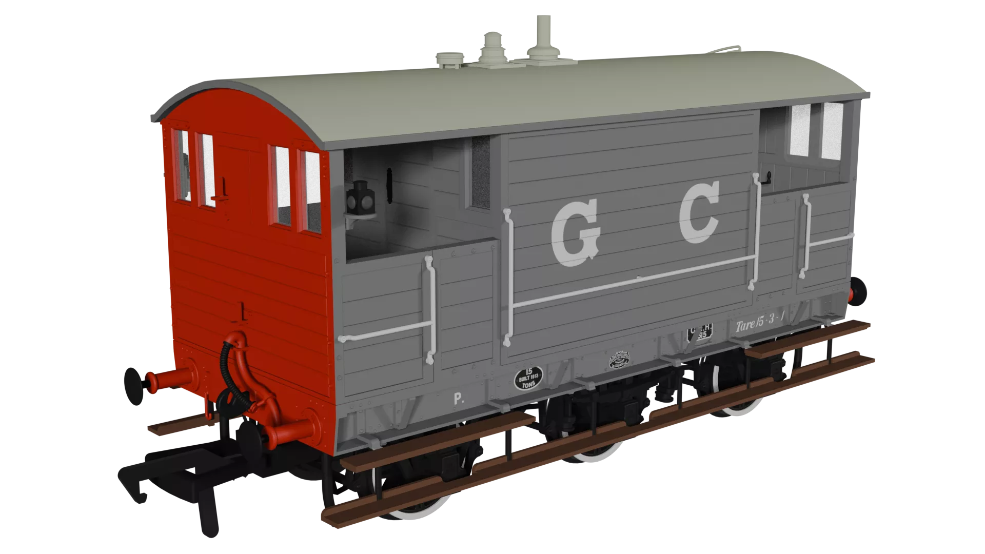 975003 GCR 15T 6w Brake – GC Grey No.9515