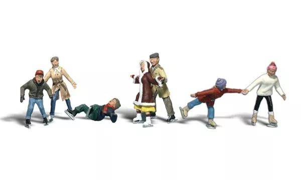 A2184 – Ice Skaters (N Scale)