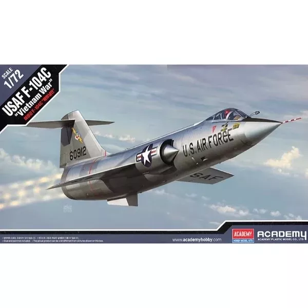 Academy 12576 1/72 Lockheed USAF F-104C Starfighter Vietnam War