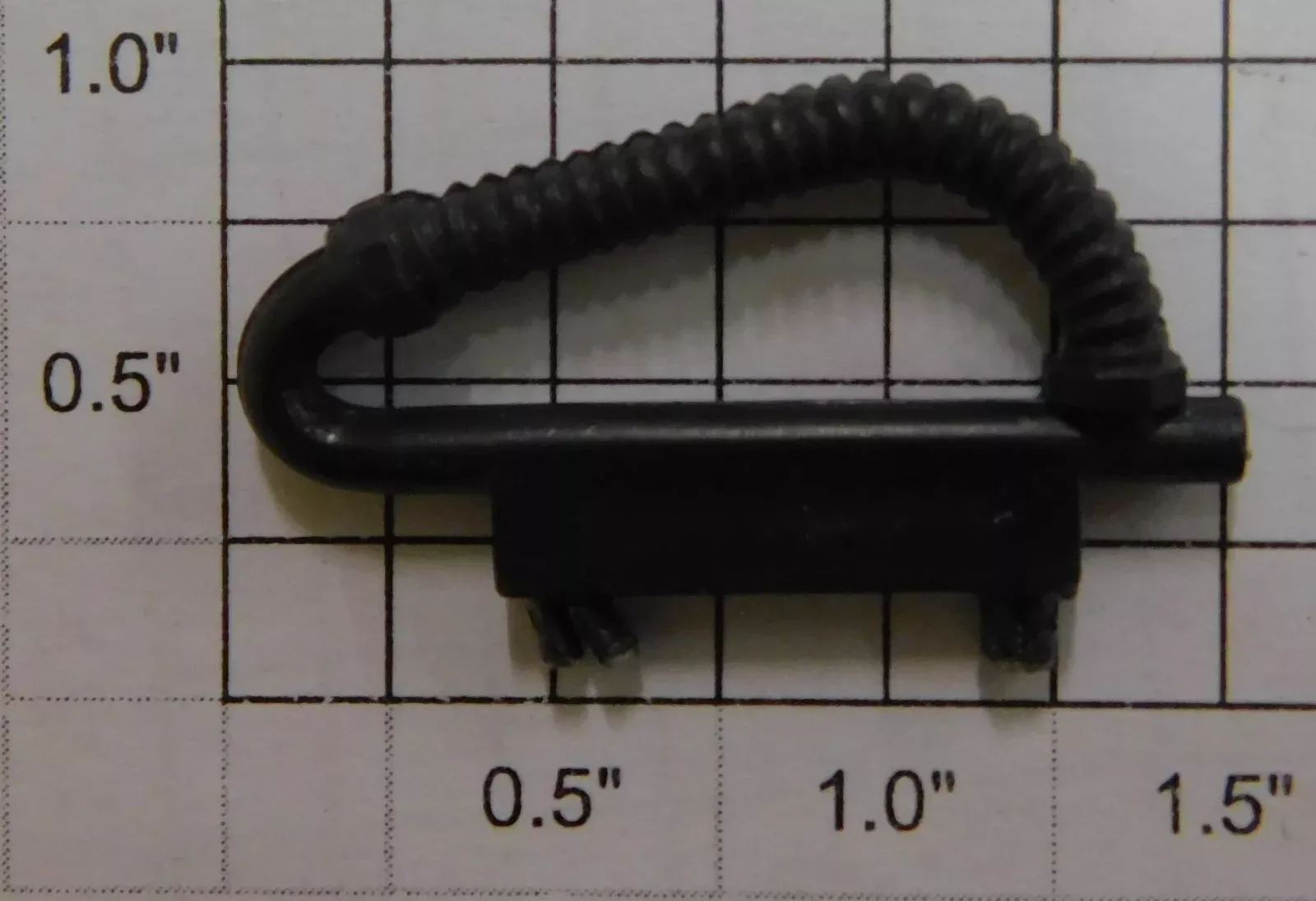 Acme 1000X-22 Medium Black Plastic Wide Mount Airhose