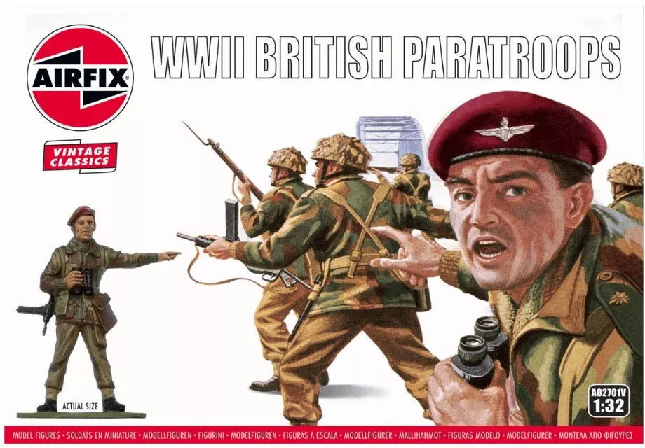 Airfix British Paratroopers Model Kit