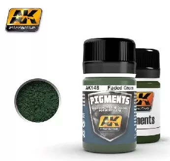 AK Interactive 148 Faded Green Dry Pigment 35ml Bottle