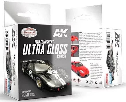 AK Interactive 9040 Car & Civil Vehicles Series: 2-Component Ultra Gloss Varnish