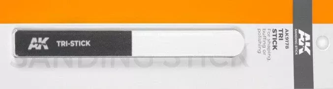 AK Interactive 9178 Sanding Tri-Stick for Shaping & Buffing