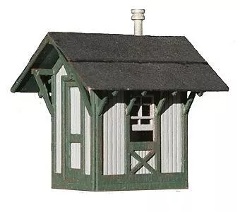American Model Builders LaserKIT 187 HO Scale PRR Standard Watch Box 1879