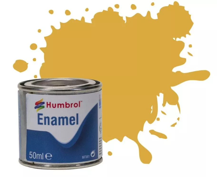 AQ0016# Humbrol No. 16 Gold 50ml Metallic Enamel Tinlet