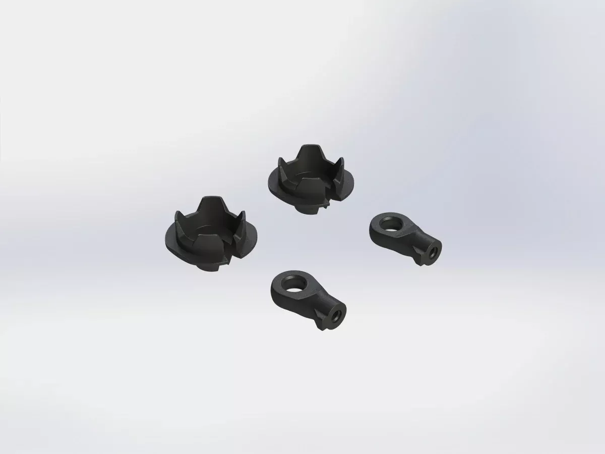 ARRMA AR330409 HD Shock Rod End Set for 6S Vehicles