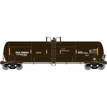 Athearn 15919 HO Scale RTC 20,900 Gallon Acid Tank Car Black UTLX 920025