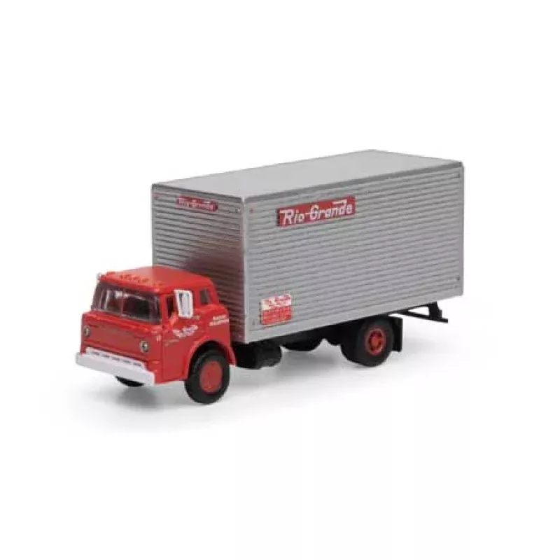 Athearn 2555 N, Ford C, Box Van, Rio Grande