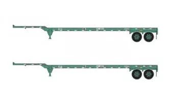 Athearn 26612 HO Scale 45' Container Chassis China Shipping