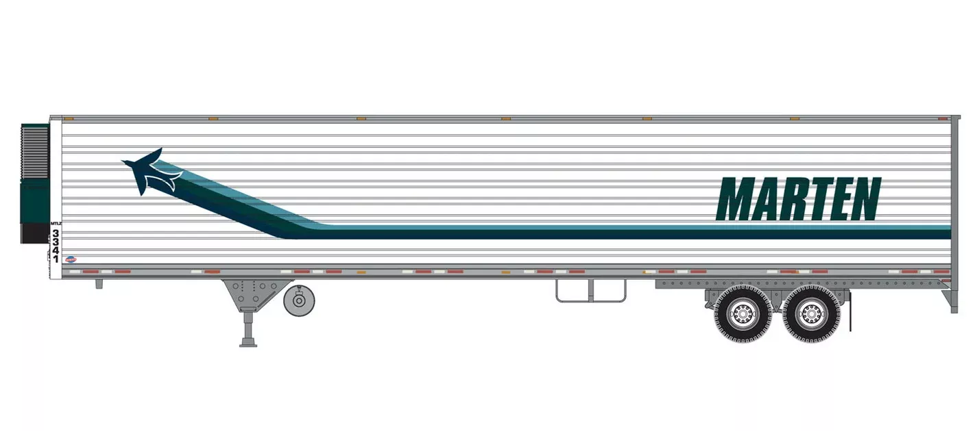 Athearn 28474 HO Scale 53′ Reefer Trailer Marten #2