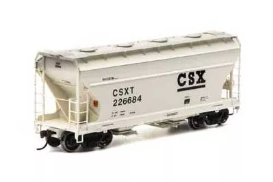 Athearn 93984 HO Scale ACF 2970 Covered Hopper CSX 226684