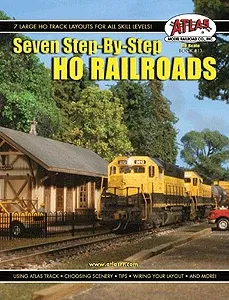 Atlas 13 Seven Step-by-Step HO Railroads HO Scale