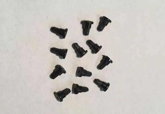 Atlas 22003 Truck Kingpins -- Plastic pkg(12) N Scale