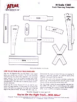 Atlas 360 Track Template N Scale