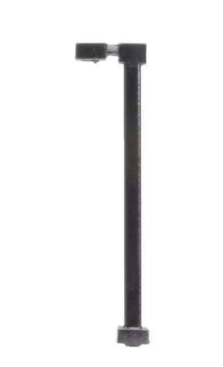 Atlas 70000181 Single-Arm Square LED Light 3-Pack -- Black (warm white LED) 15 Scale Feet Tall N Scale