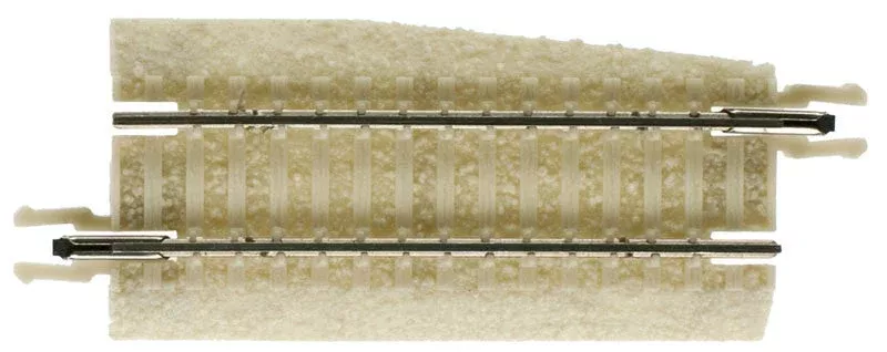 Atlas N 2498 True-Track 2″ Beveled Track Sections for #5 Turnout (4)