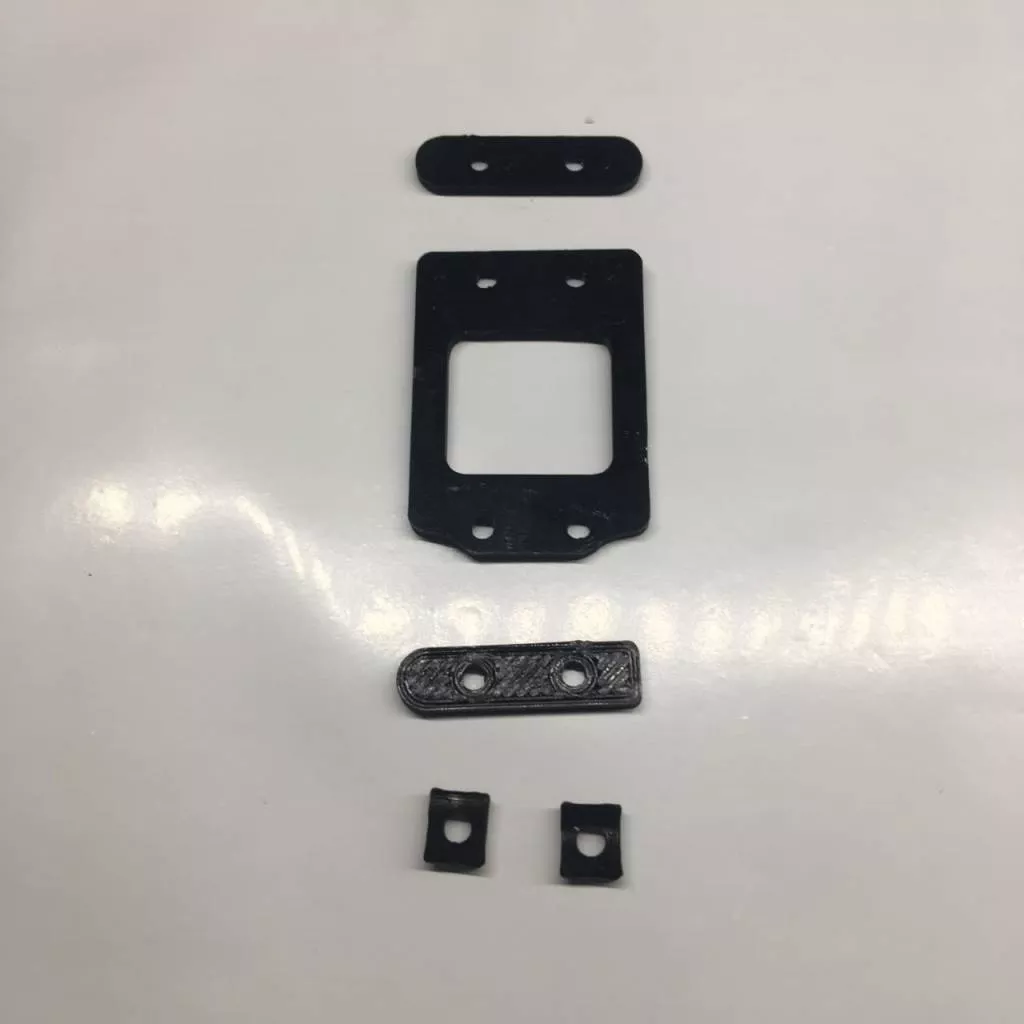B6/B6D 2mm Gearbox Complete Shim Kit (Black) (MRC Hobbies Products)