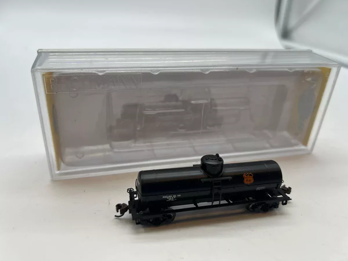 Bachmann 17855 single dome tank Phillips 66 N scaleUsed Excellent