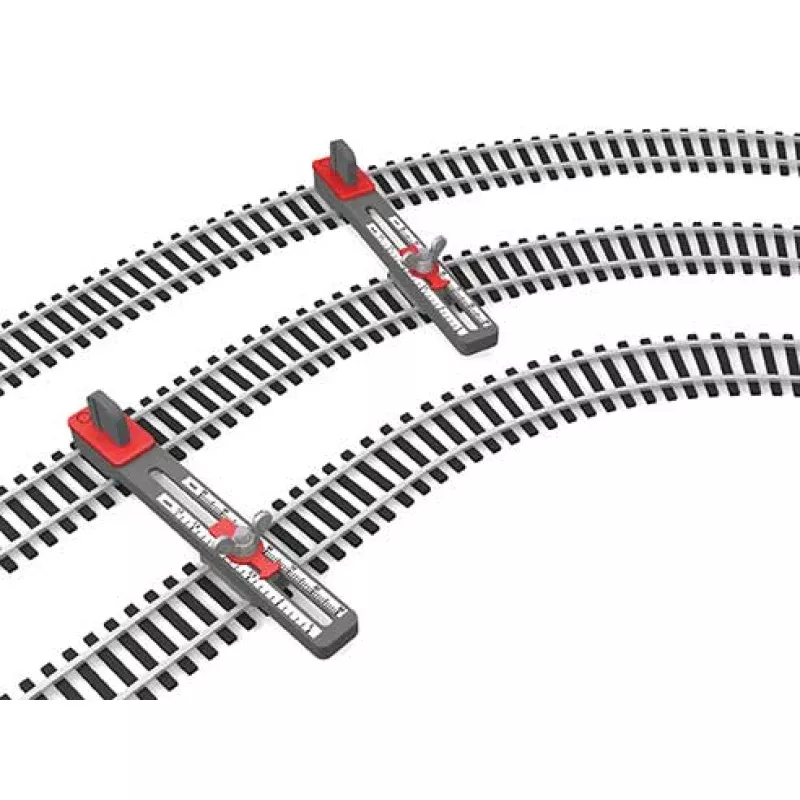 Bachmann 39017Adjustable Parallel Track Tool, HO Scale