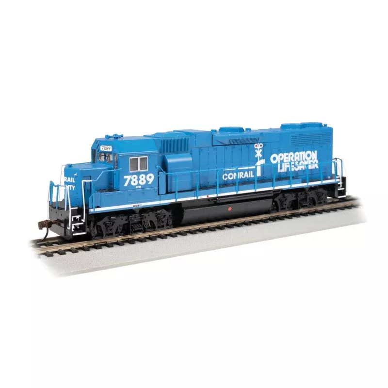 Bachmann 61722 EMD GP38-2 - CONRAIL #7889 (OPERATION LIFESAVER), HO
