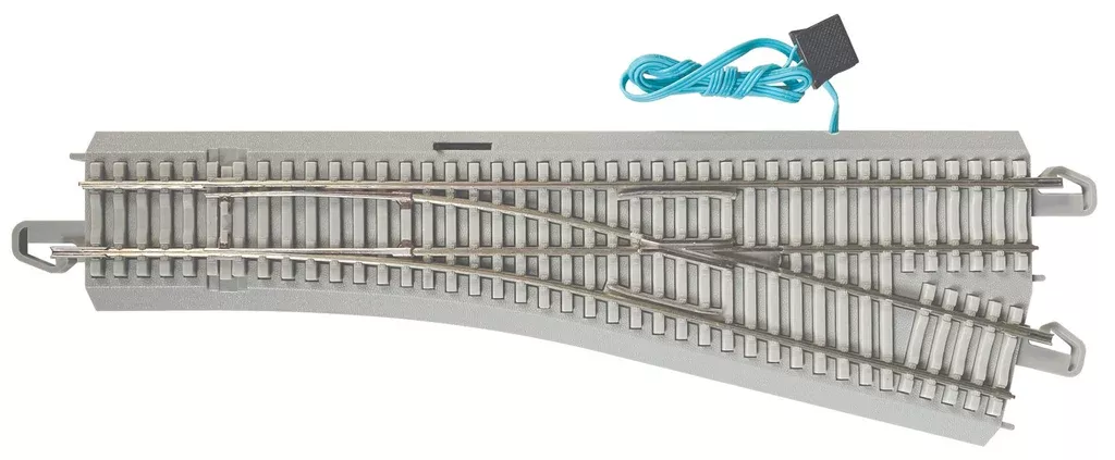 Bachmann HO 44758 #4 Turnout with Concrete Ties, Right