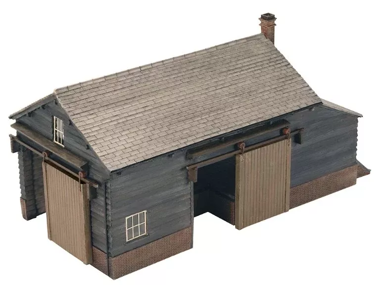 Bachmann Scenecraft Wooden Goods Shed