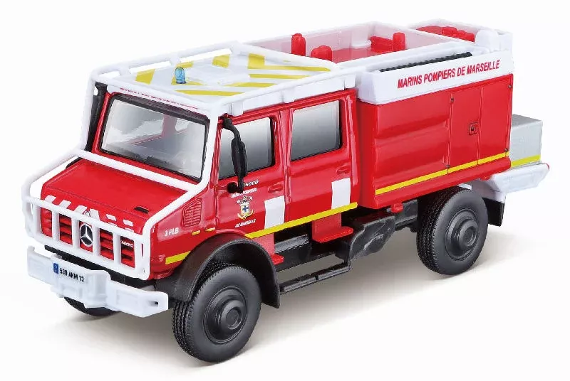 Bburago 32017 1/50 Scale Fire Department – Unimog U5000