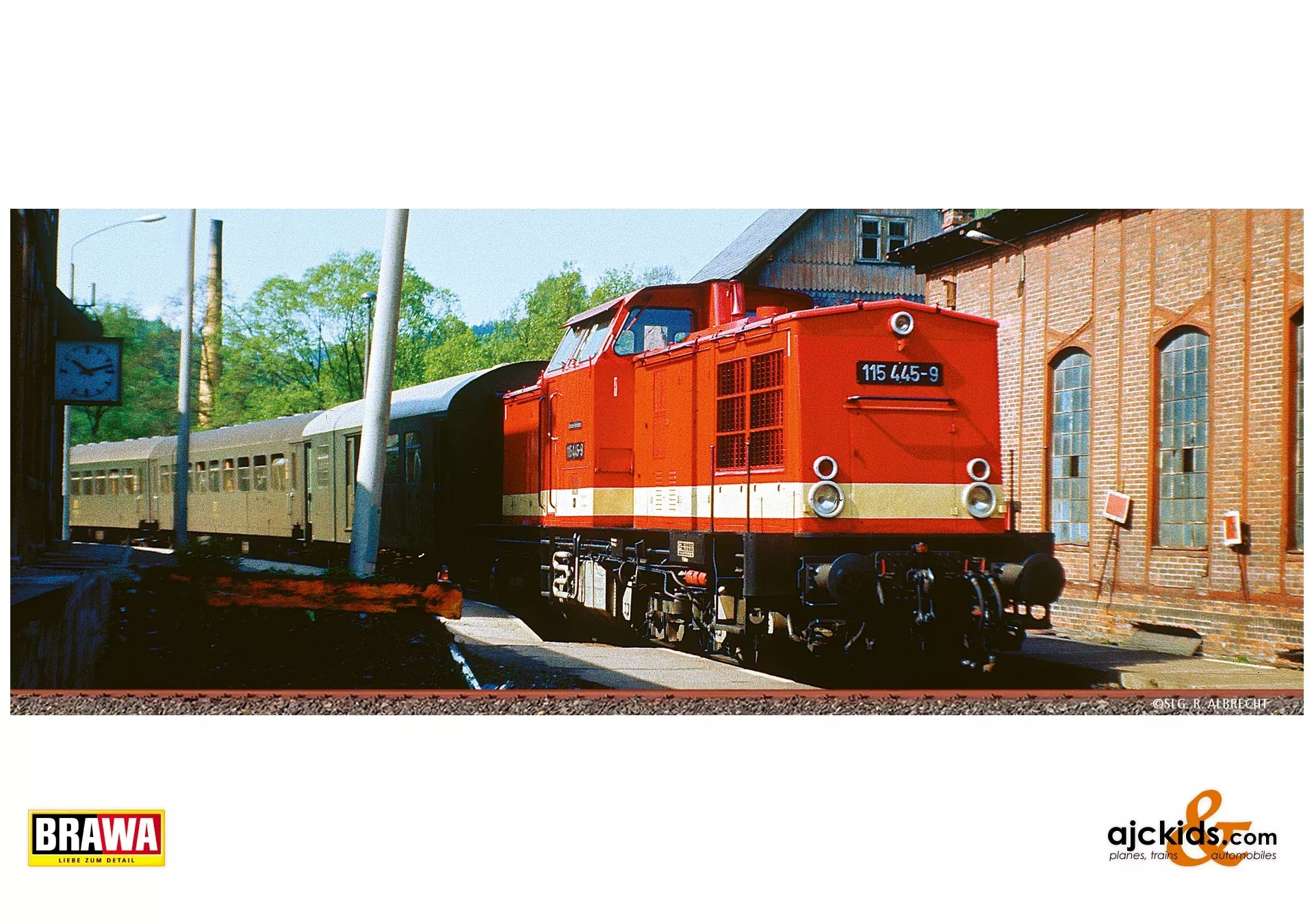Brawa 41715 – H0 Diesel Locomotive BR 115 DR