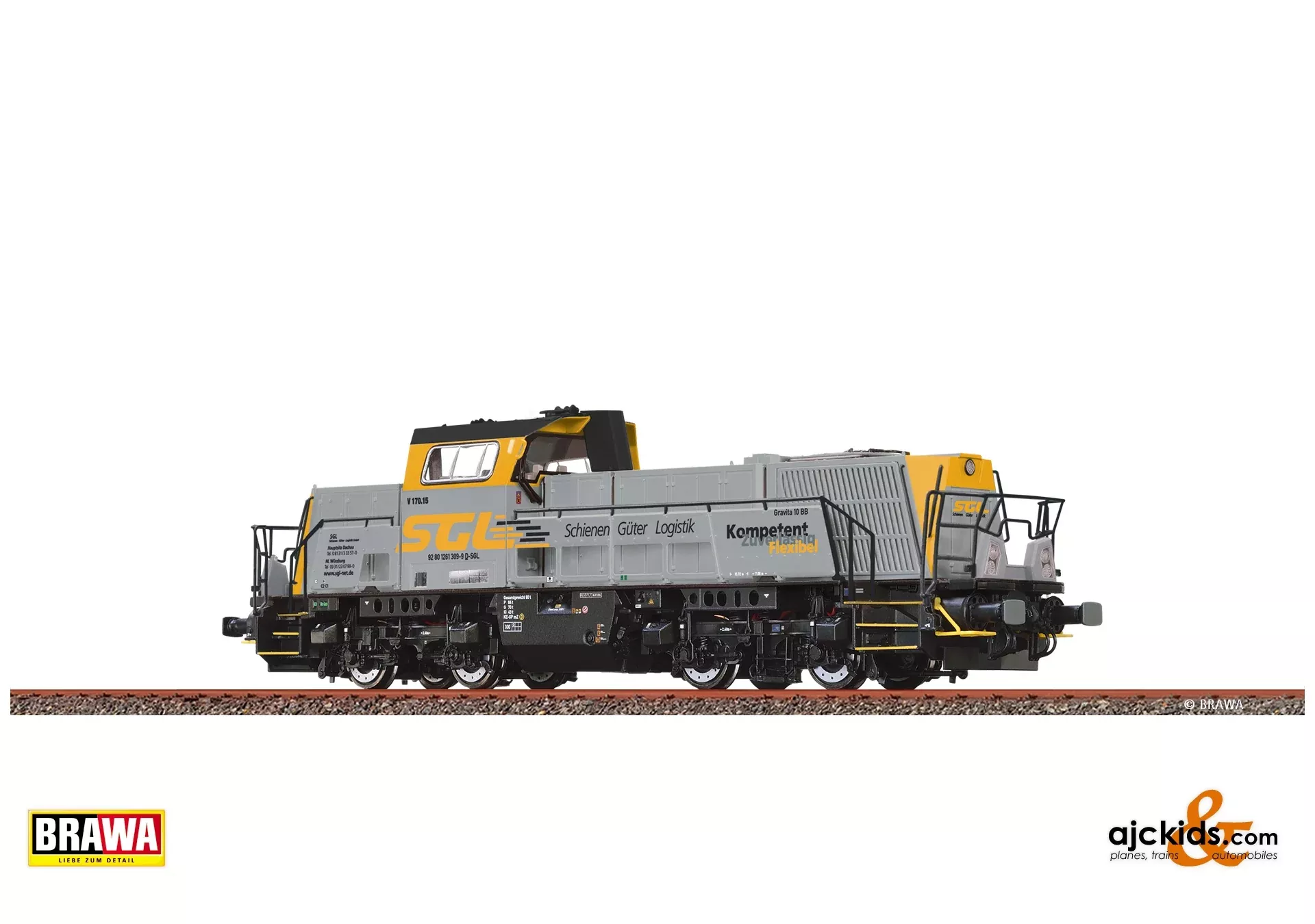 Brawa 42778 – H0 Diesel Locomotive GravitaBR 261 SGL