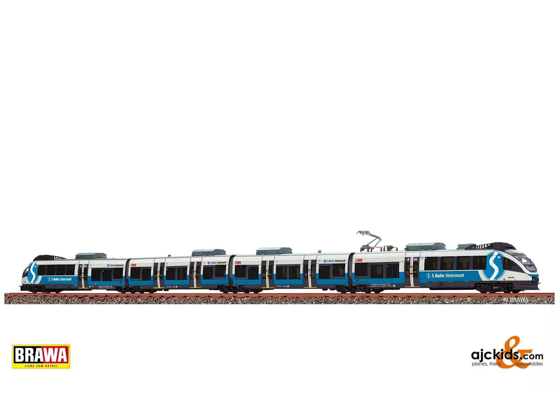 Brawa 44270 – H0 Electric Railcar Talent BR 4024 ÖBB (Steiermark)