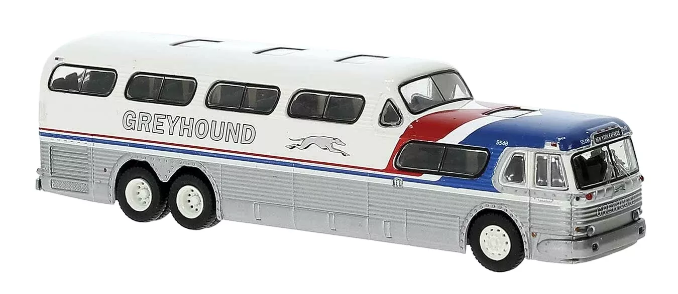 Brekina HO 61303 GMC Scenicruiser, Greyhound
