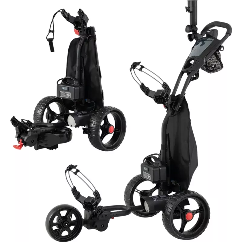 Costway Electric 3-Wheel Golf Bag Cart Adjustable Handle 9-Speed 13634785 New