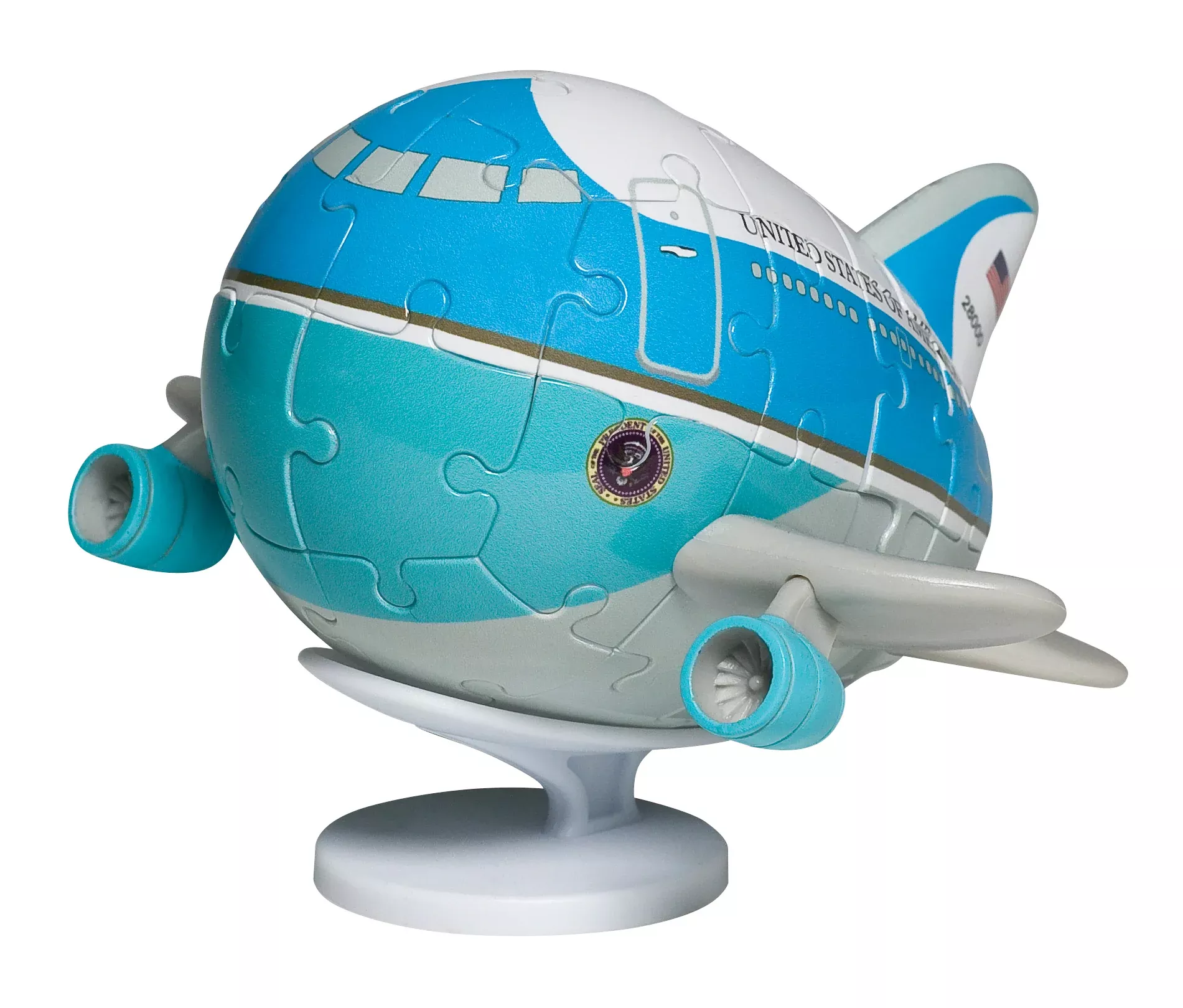 Daron Puzzle Planes UT60007 Air Force One Puzzle Plane (**)