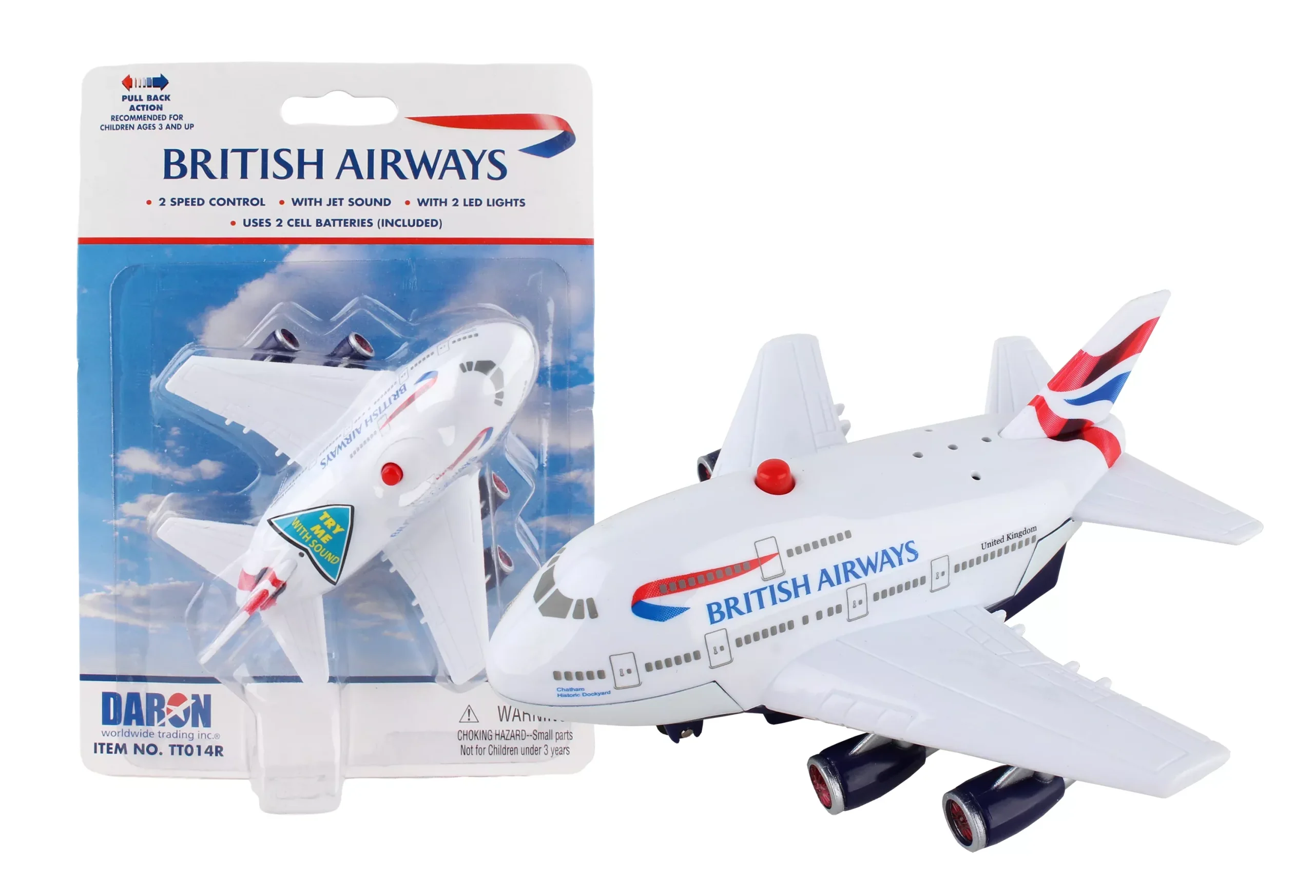 Daron Toytech TT014 British Airways Pullback W/Light & Sound