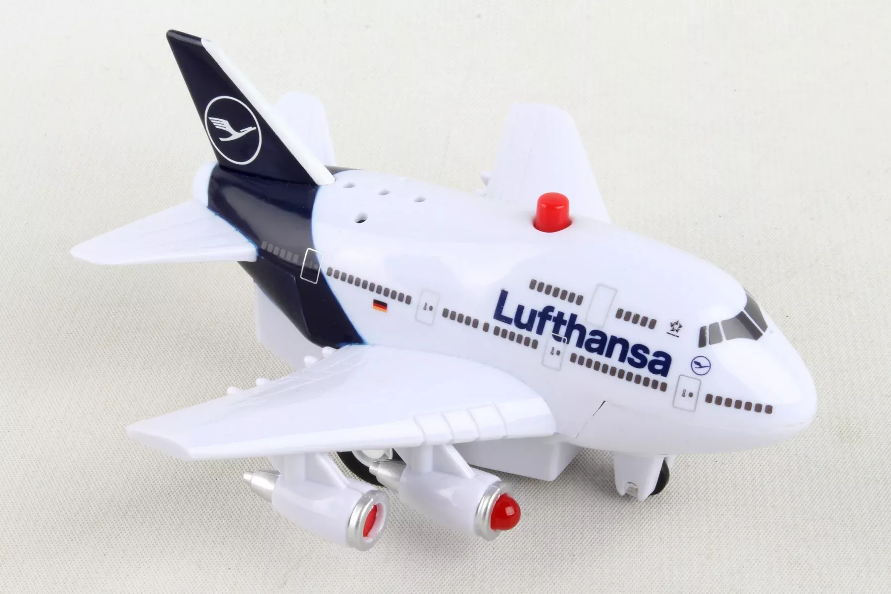 Daron Toytech TT055 Lufthansa Pullback W/Light & Sound