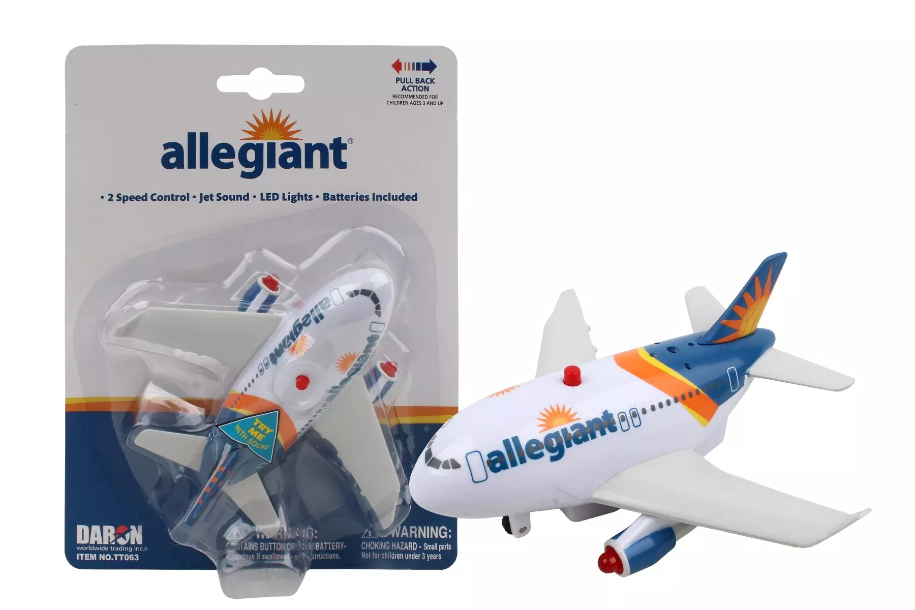 Daron Toytech TT063 Allegiant Pullback W/Light & Sound