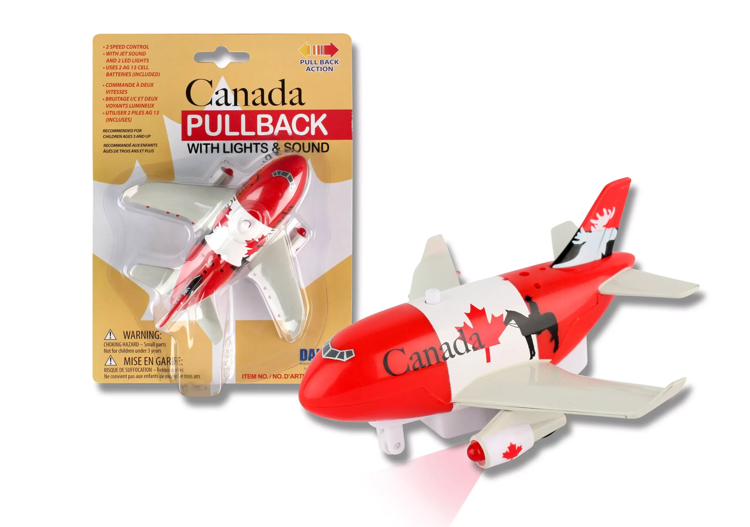Daron Toytech TT60505 Canada Pullback W/Light & Sound
